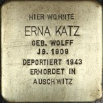 Erna Katz geb Wolff