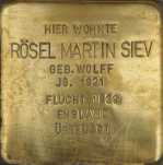 Roesel Martin Siev - Stein